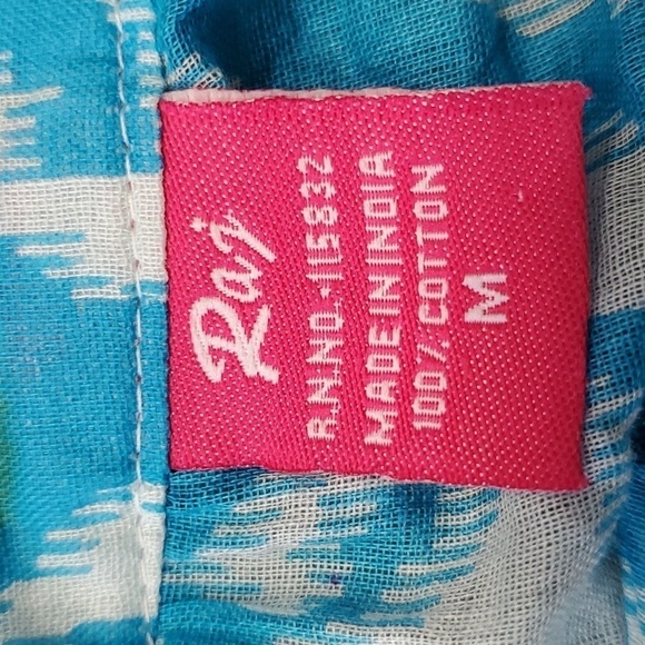 RAJ, Boho chic festival ready maxi cover up. Lightweight 100% cotton siz… - Picture 8 of 9